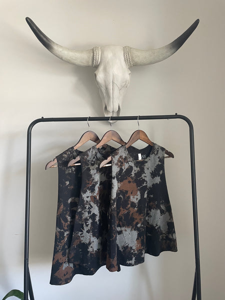 Western Cropped Tanks