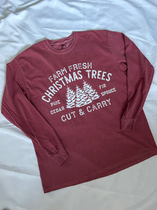 Farm Fresh Trees Tee Short/Long sleeve