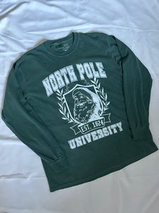 North Pole University Tee Short/Long sleeve