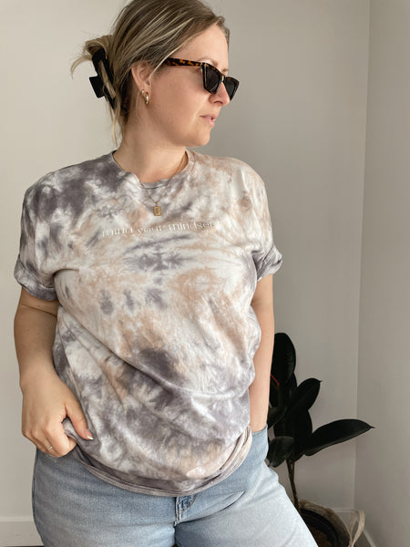 Mind your Mindset Tee - Moonstone